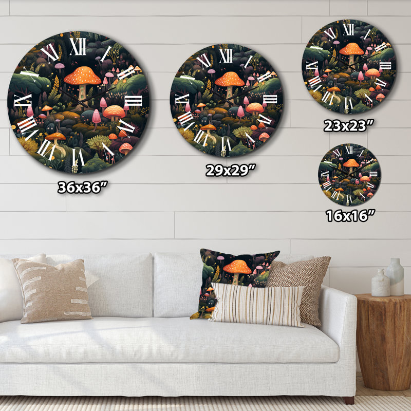Metal Wall Clock, Small