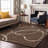 Premium Machine Washable Corum AMF999 Swirls Rug-17987764