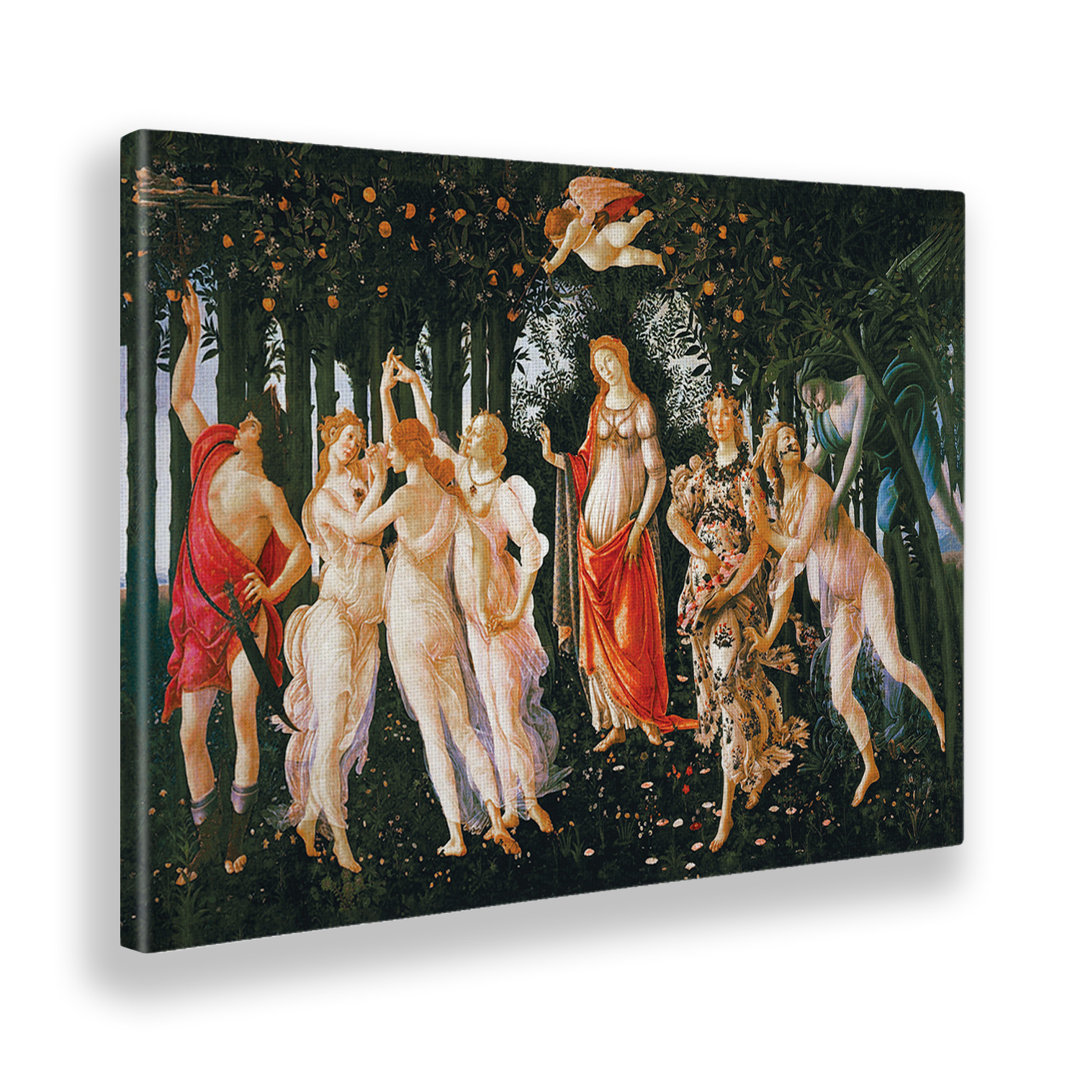 Stoffbild The Spring von Sandro Botticelli