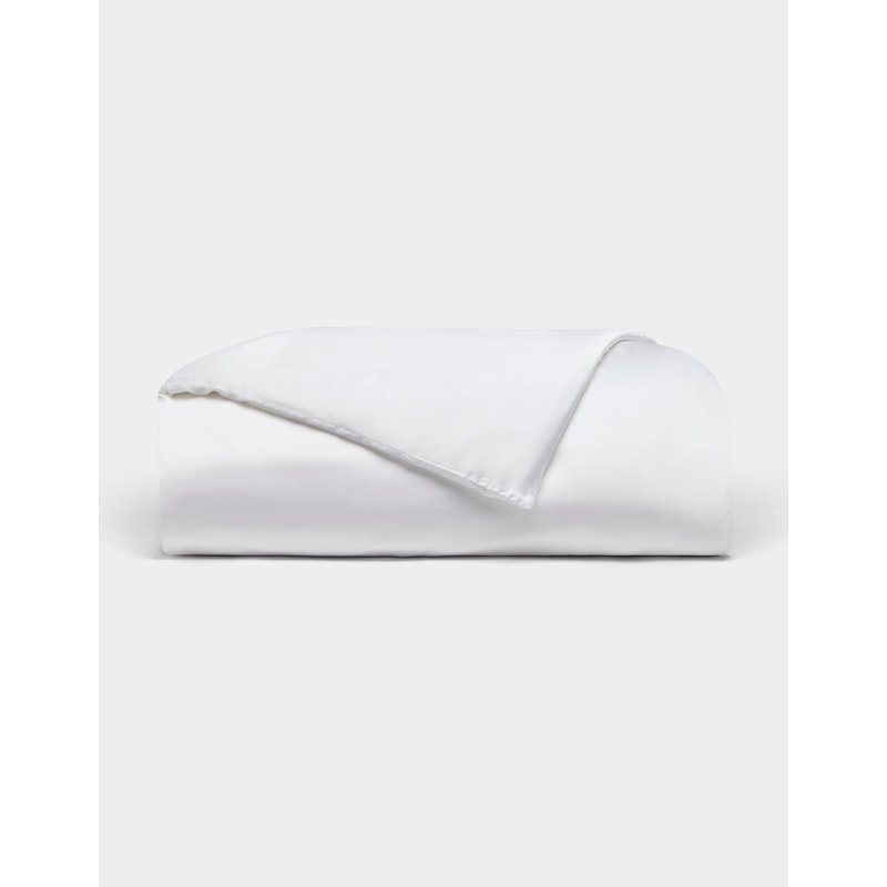 Bamboo Duvet Cover, King Duvet Cover, White
