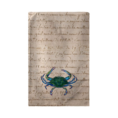 Serviette de plage mâle crabe Naccarato
