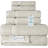 Balsamo 6-Piece Quick Dry Turkish Cotton Towel Set-91998564