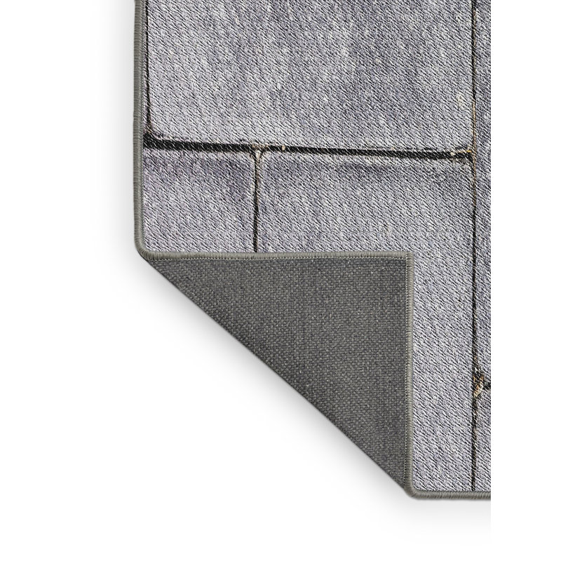 Geometric Indoor Rug, Rectangle 2' x 3'