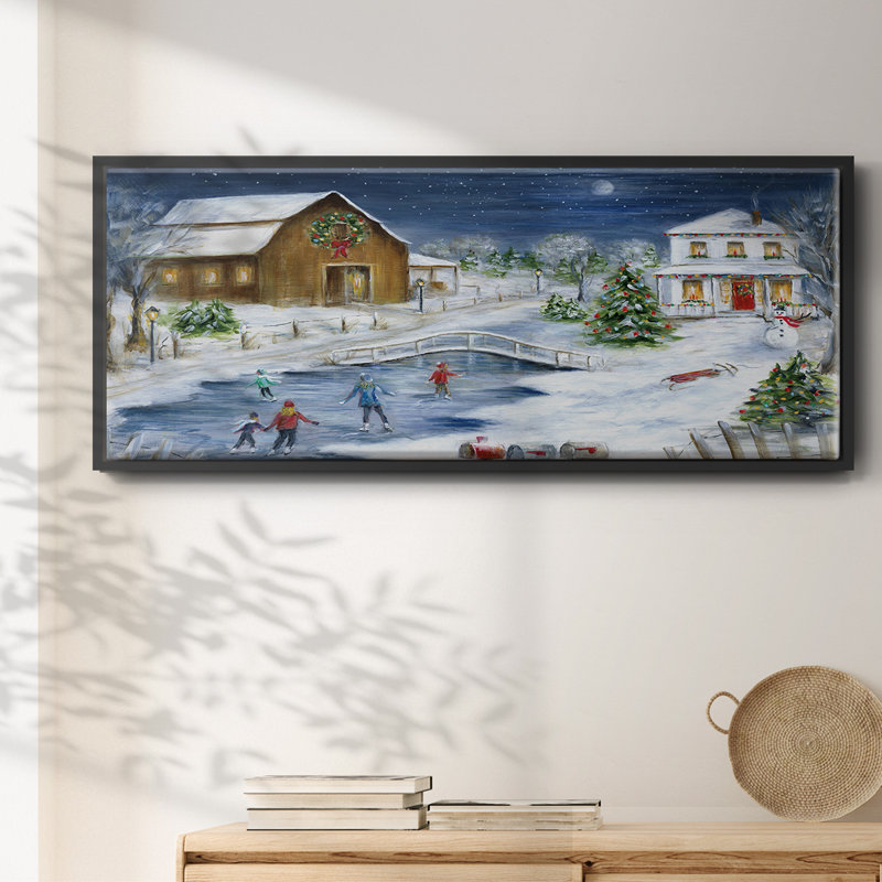 Winter Wonderland - toile encadrée, H 24 po x l 60 po
