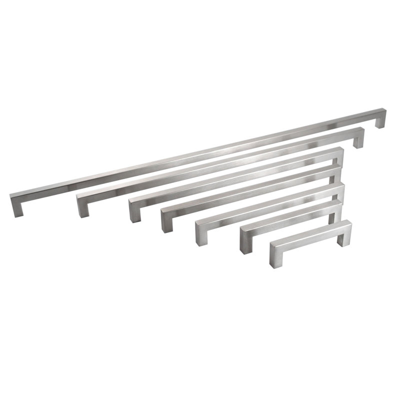 5" Center to Center Bar Pull, Brushed Nickel