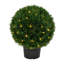 Boule de cèdre artificielle en pot UV-1542449496