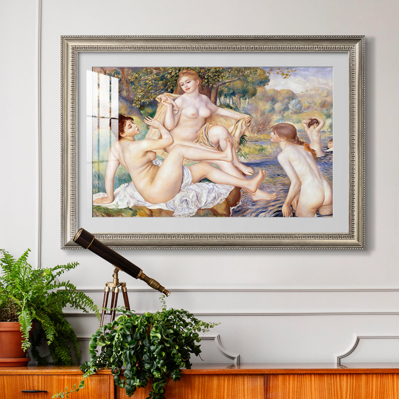 Burlington " The Large Bathers (Les Grandes Baigneuses), 1884-1887-Pierre " by Pierre-Auguste Renoir, 24x34 INNER SIZE