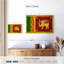 Drapeau sri lankais brillant-171814896