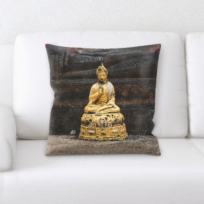 Lott Microsuede Reversible Throw Pillow
