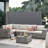 Retractable Side Screen Awning, UV Resistant, Waterproof, Patio Privacy Screen For Garden, Balcony, Courtyard-111473374