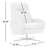 Danva Genuine Leather Swivel Recliner-101479847