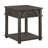 26''H Retro Solid Wooden End Table | Freestanding Rectangular Bedside Storage Cabinet