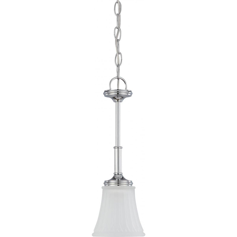 Hinde 1 - Light Single Pendant, Polished Chrome