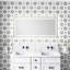 Miroir de salle de bain 60 po x 28 po à DEL avec cadre en aluminium, conception de meuble-lavabo mural, anti-buée, mémoire, 3 lumières et éclairage à intensité variable