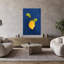 «Hello Strawberry Playful Vibrant Contemporary», art mural-1463094811