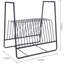 Metal 17.12cm H Media Shelves