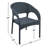 Tomosuke Stackable Patio Dining Chair -26161429