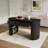 Storage Writing Desk, Black-1721772186