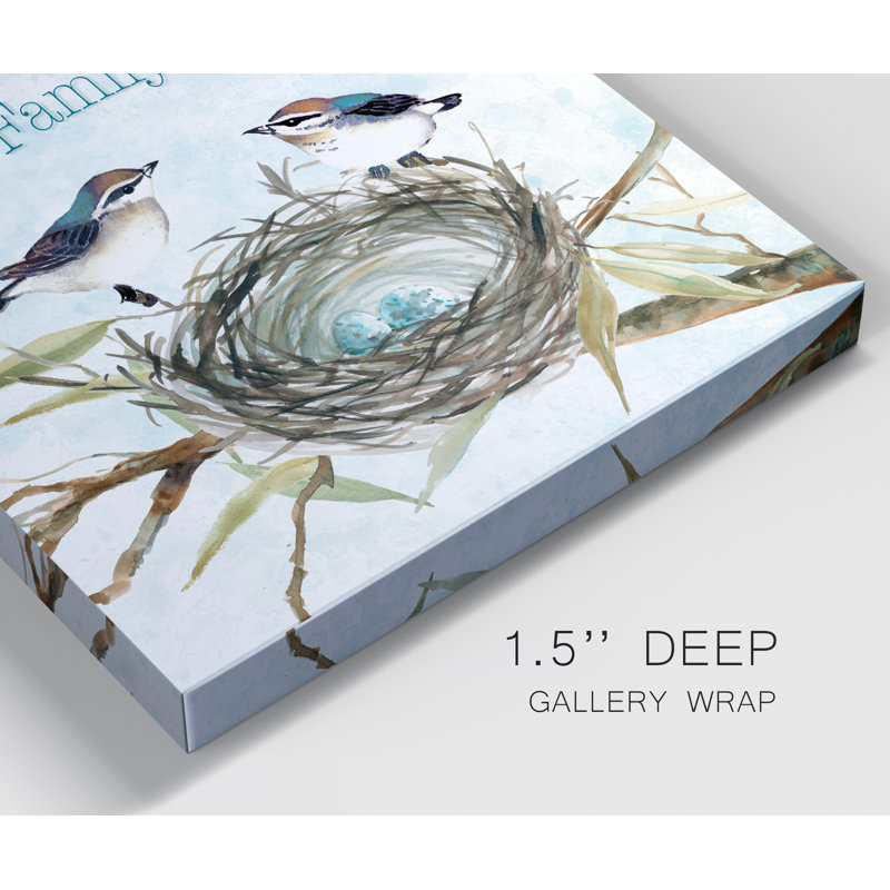 Faith Nest - impression sur toile tendue, H 40 po x l 40 po x P 1 po