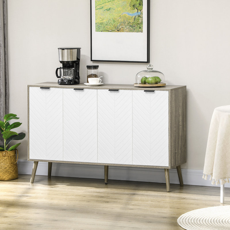 Buffet, armoire de rangement, armoire d'appoint avec tablettes réglables pour la cuisine, la salle à manger et le salon Corrigan Studio®