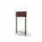 Wave-Pattern Console Table with 2 Storage Drawers and Bottom Shelf-1506140592