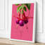 Fuchsia Bloom Botanical 1 Piece Wrapped Canvas Wall Art-2067169996-2067170002