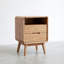 Armoire de chevet en bois massif Pure