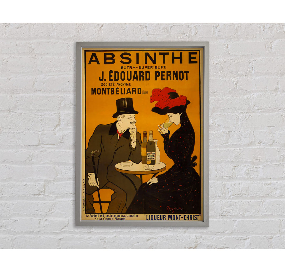 Absinthe Gerahmter Druck