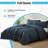HLC.ME Logan - 3 Piece Quilt Set, Lightweight Bedspread Coverlet Set-101332148-101332145