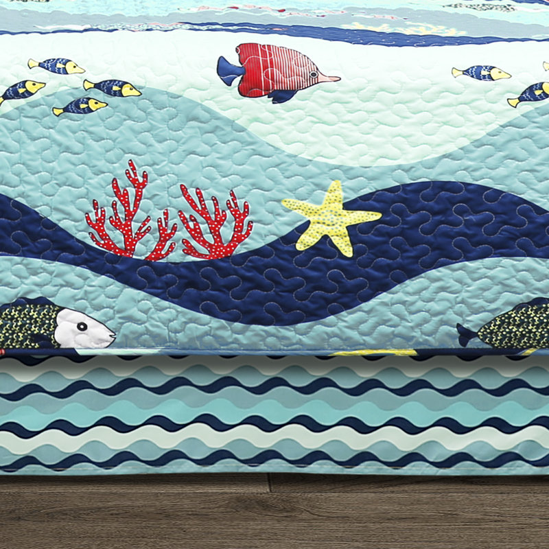 Ensemble de housse pour lit de jour Lush Decor Sea Life