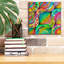 Bungalow Rose 'Wavy Pattern' by Dean Russo Canvas Wall Art, 12" x 12"