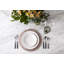 Fortessa Velo 18/10 Stainless Steel 20 Piece Flatware Set, Service for 4, Black/Brushed Silver