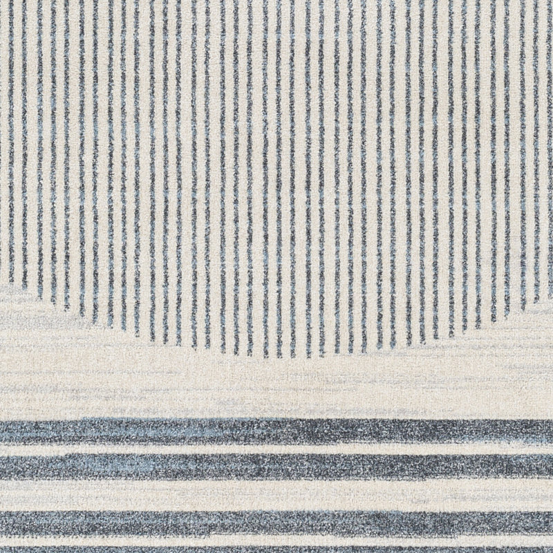 Feza Machine Washable Modern Boho Beige Area Rug, Rectangle 120 x 170cm