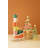 GIANT PAINTED METAL CHRISTMAS SLEIGH WITH PRESENTS