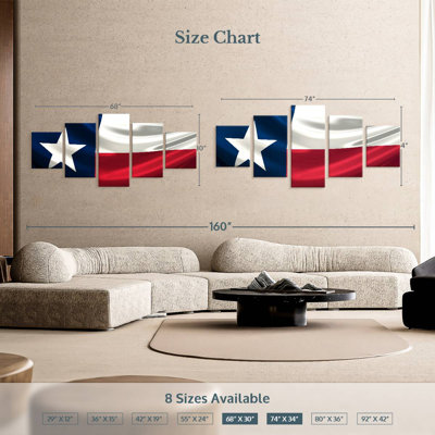 Windy Texas Flag