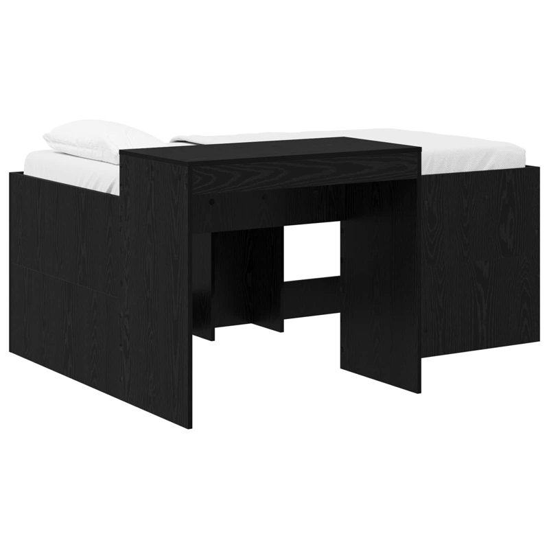 High Sleepers, European Toddler (80 x 160cm), Black