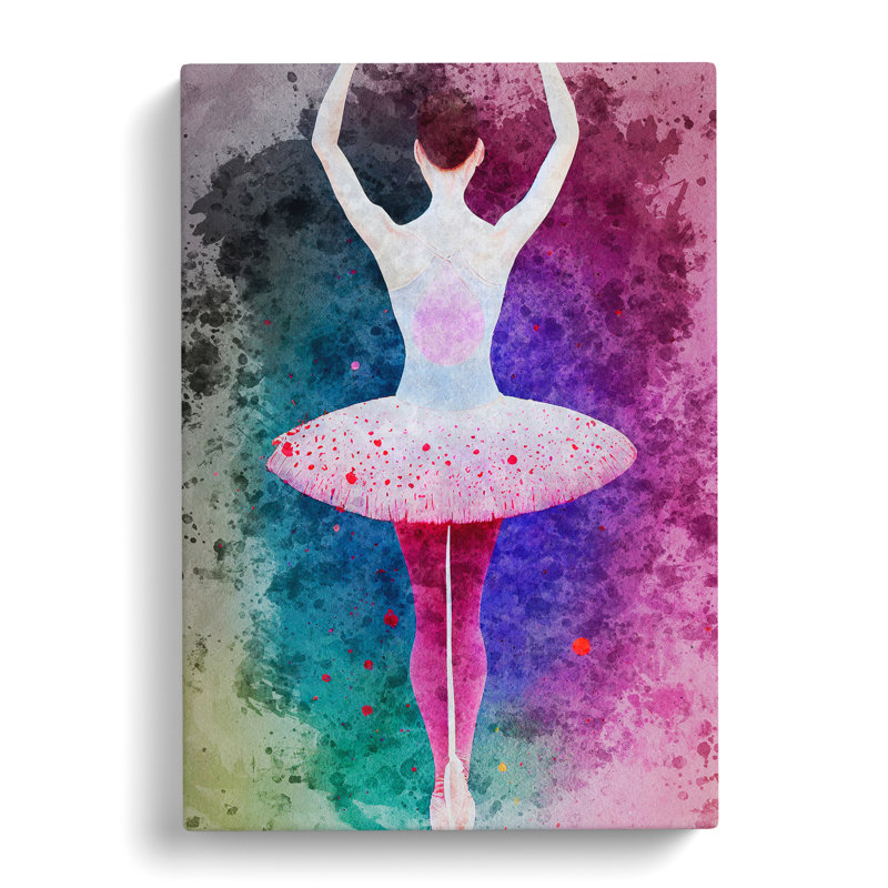 Beauteous Ballerina - Wrapped Canvas, 60cm H x 40cm W x 3cm D