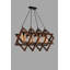 Baughman 4 - Light Black Cluster Pendant-1957235012