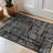 Rambo Geometric Black/Ivory Area Rug-1198745328