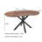 Extendable Dining Table With 2 Removable Leaves