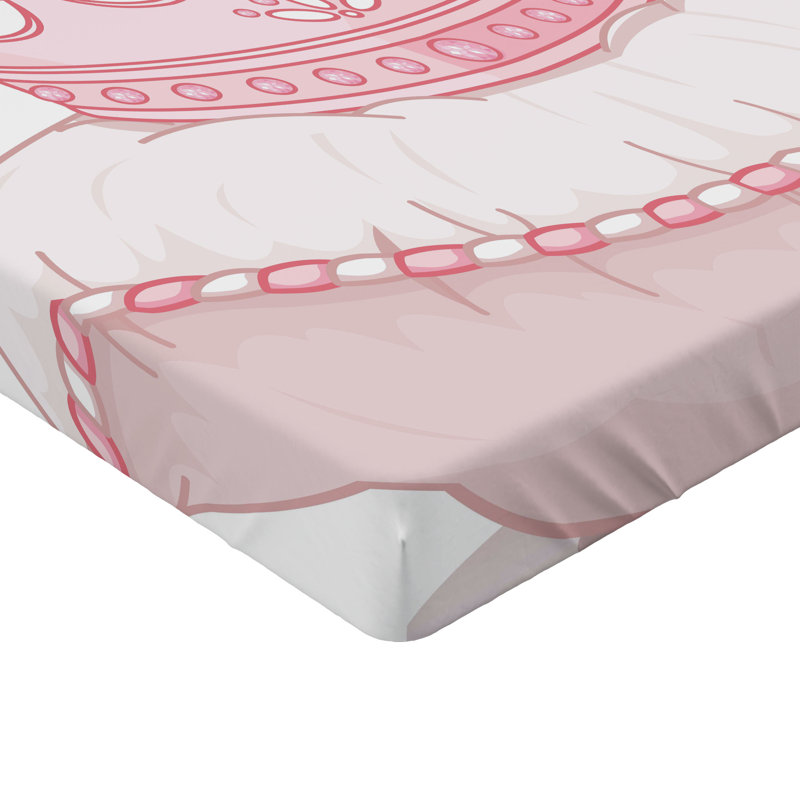 Ensemble de 2 draps-housse Ambesonne Blush, Ensemble de draps pour lit très grand californien