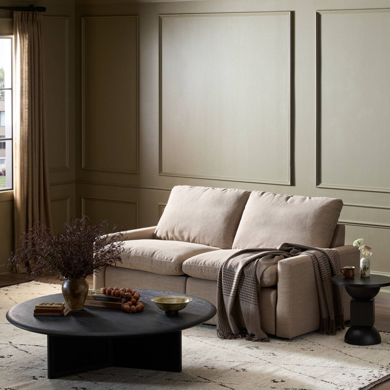 Tillery 78" Upholstered Power Reclining Loveseat, Antigo Natural Performance Weave