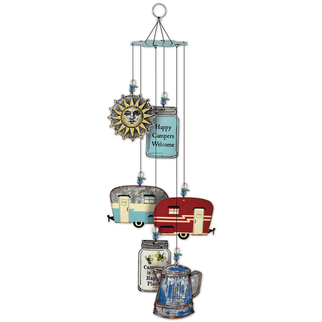 Baghdig Metal Transportation Wind Chime August Grove®