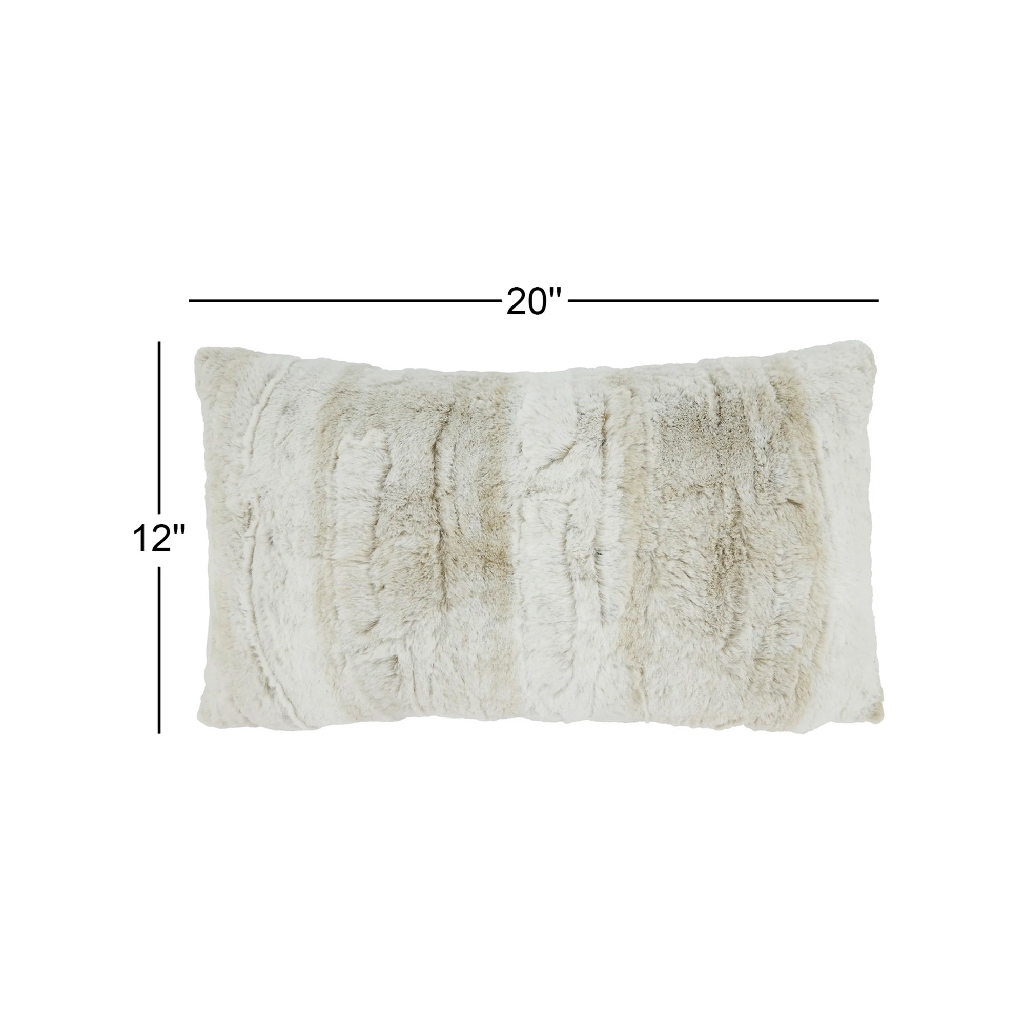 Tobias Collection Throw Pillow, 12"H x 20"W, Rectangular