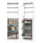 Mirror Shoe Storage With Hook