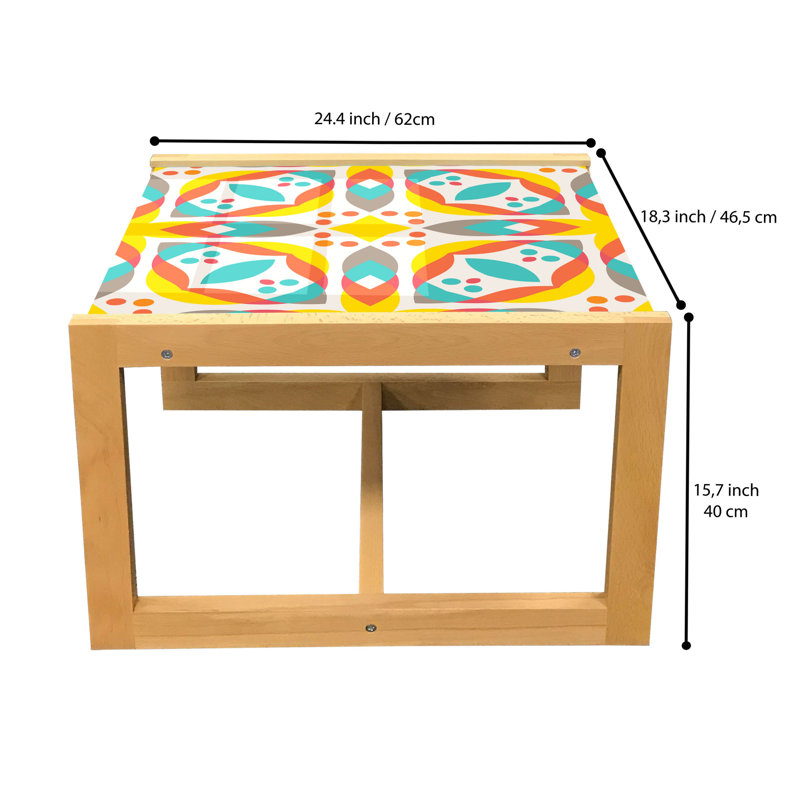 Jaleiah Sled Coffee Table, 62cm H x 46cm W x 40cm D