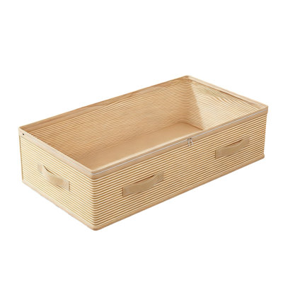  Under Bed Storage Containers, Fabric Clothes & Toys Organizers and Storage Bins, Heavy-Duty Organizing Containers for Closet, Bedroom, and Office