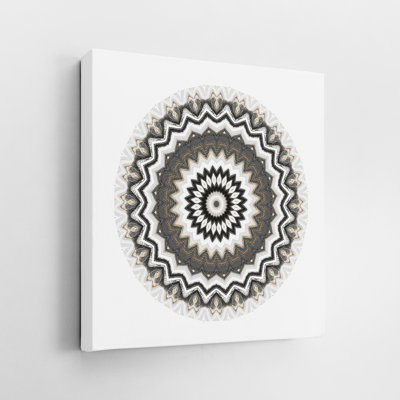 Mandala Circle 166 - peinture sur toile tendue