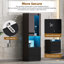 Armoire de rangement haute brillance avec lumières DEL On-Trend-34203742