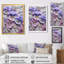 Fleurs - Violet, art mural, salon-1040023960-1040023959